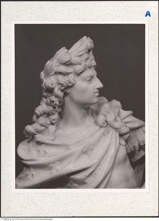 Vorderseite von National Gallery of Art, Washington [https://www.deutsche-digitale-bibliothek.de/content/lizenzen/rv-ez/] Louis XIV - Detail, Brustbild im Profil, bh332918_recto. Foto.