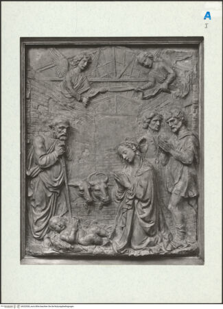 Vorderseite von National Gallery of Art, Washington [https://www.deutsche-digitale-bibliothek.de/content/lizenzen/rv-ez/] Die Anbetung des Christuskindes durch die Hirten - , bh332928_recto. Foto.