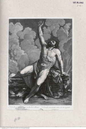 Vorderseite von Landesbildstelle Rheinland [http://creativecommons.org/publicdomain/mark/1.0/] Die Taten des HerkulesHerkules' Selbtsverbrennung - , bh334082. Foto.