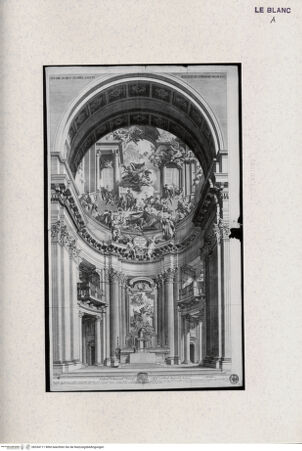 Vorderseite von Landesbildstelle Rheinland [http://creativecommons.org/publicdomain/mark/1.0/] Hochaltar in Sant'Ignazio, Rom - , bh334111. Foto.