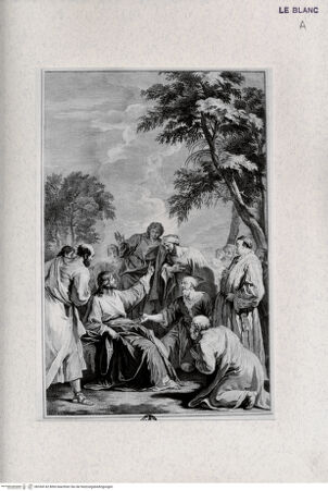 Vorderseite von Landesbildstelle Rheinland [http://creativecommons.org/publicdomain/mark/1.0/] Christus predigt dem Volke (aus der Serie 'S. Riccii opus absolutissimum') - , bh334142. Foto.