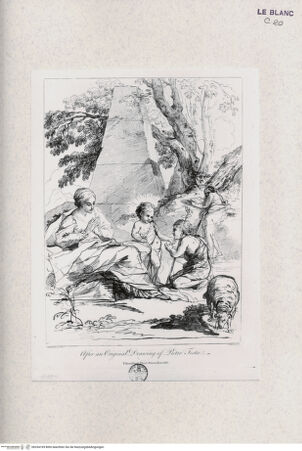 Vorderseite von Landesbildstelle Rheinland [http://creativecommons.org/publicdomain/mark/1.0/] Die Heilige Familie in einer Landschaft - , bh334169. Foto.