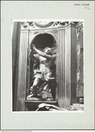 Vorderseite von Bibliotheca Hertziana [https://www.deutsche-digitale-bibliothek.de/content/lizenzen/rv-fz/] Daniel - Gesamtaufnahme mit Nische, bh336416_recto. Foto: Keller, Fritz-Eugen.