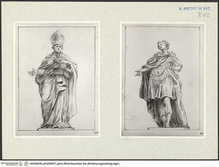 Vorderseite von Alinari [https://www.deutsche-digitale-bibliothek.de/content/lizenzen/rv-ez/] Szenen  aus dem Leben des heiligen Januarius und des Samson; Heilige Ritter - Gesamtansicht, bh336697_recto. Foto.