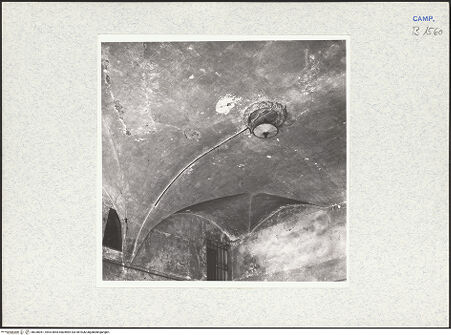 Vorderseite von Keller, Fritz-Eugen [https://www.deutsche-digitale-bibliothek.de/content/lizenzen/rv-fz/] Villa La Conigliera - Erdgeschoss, Gewölbe mit Wappen des Grafs von Kalabrien, bh338361_recto. Foto: Keller, Fritz-Eugen.