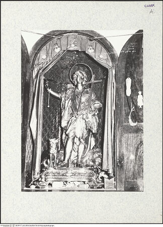 Vorderseite von Alparone, Giuseppe (Napoli) [https://www.deutsche-digitale-bibliothek.de/content/lizenzen/rv-ez/] Heiliger Vitus - Gesamtansicht, bh339117_recto. Foto: Alparone, Giuseppe.