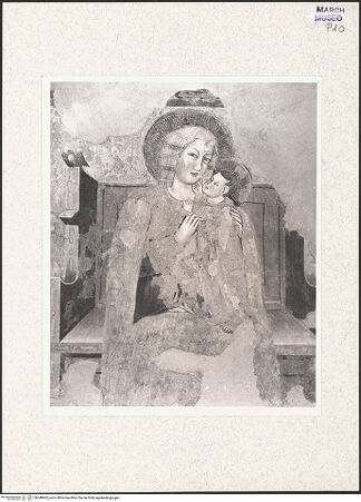 Vorderseite von Bibliotheca Hertziana [https://www.deutsche-digitale-bibliothek.de/content/lizenzen/rv-ez/] Madonna Altino - Gesamtansicht, bh340962_recto. Foto: Hutzel, Max.