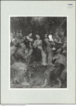 Vorderseite von Fedeli (Spoleto) [https://www.deutsche-digitale-bibliothek.de/content/lizenzen/rv-ez/] Heilig-Geist-AltarPfingsten - Gesamtansicht, bh342546_recto. Foto.