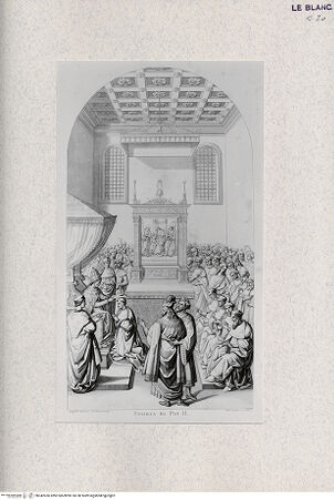 Vorderseite von Landesbildstelle Rheinland [http://creativecommons.org/publicdomain/mark/1.0/] Libreria Piccolomini - Serie der Geschichten aus dem Leben Pius' II.Äneas Piccolomini erhält den Kardinalshut - , bh342636. Foto.