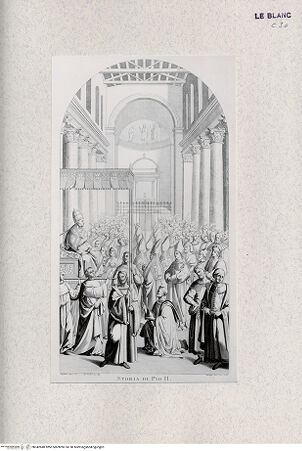 Vorderseite von Landesbildstelle Rheinland [http://creativecommons.org/publicdomain/mark/1.0/] Libreria Piccolomini - Serie der Geschichten aus dem Leben Pius' II.Äneas Piccolomini wird zum Papst ernannt (Pius II.) - , bh342640. Foto.