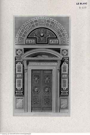 Vorderseite von Landesbildstelle Rheinland [http://creativecommons.org/publicdomain/mark/1.0/] Loggie di Raffaele nel Vaticano (Arabesken)Blatt A der Arabesken des Vatikans (aus 'Loggie di Rafaele nel Vaticano') - , bh342650. Foto.