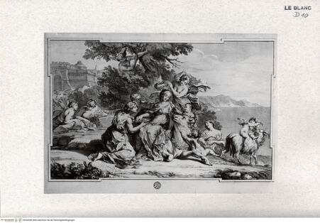 Vorderseite von Landesbildstelle Rheinland [http://creativecommons.org/publicdomain/mark/1.0/] Die Entführung der Europa (nach dem Fresko im Palazzo del Giardino, Parma) - , bh342680. Foto.