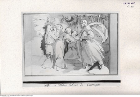 Vorderseite von Landesbildstelle Rheinland [http://creativecommons.org/publicdomain/mark/1.0/] Eine biblische Szene - , bh342690. Foto.