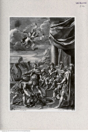 Vorderseite von Landesbildstelle Rheinland [http://creativecommons.org/publicdomain/mark/1.0/] Odysseus und Ajax streiten um die Waffen Achills - , bh342698. Foto.