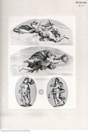 Vorderseite von Landesbildstelle Rheinland [http://creativecommons.org/publicdomain/mark/1.0/] Imagines Farnesinae Cubiculi; Stichfolge nach dem Freskenzyklus im Schlafgemach des Palazzo FarneseMythologische Darstellung - , bh342740. Foto.