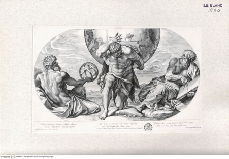 Vorderseite von Landesbildstelle Rheinland [http://creativecommons.org/publicdomain/mark/1.0/] Imagines Farnesinae Cubiculi; Stichfolge nach dem Freskenzyklus im Schlafgemach des Palazzo FarneseAlkides - , bh342747. Foto.