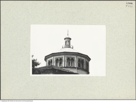 Vorderseite von Werdehausen, Elisabeth [https://www.deutsche-digitale-bibliothek.de/content/lizenzen/rv-ez/] Santa Maria presso San CelsoVierung und Kuppel - Kuppel, bh343648_recto. Foto: Werdehausen, Elisabeth.