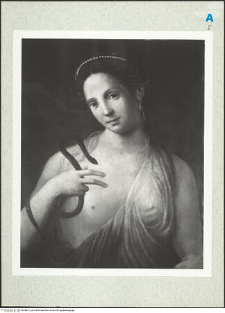 Vorderseite von Philadelphia Museum of Art [https://www.deutsche-digitale-bibliothek.de/content/lizenzen/rv-ez/] Darstellung von Kleopatra - , bh344677_recto. Foto.