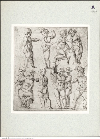 Vorderseite von Städelsches Kunstinstitut und Städtische Galerie [https://www.deutsche-digitale-bibliothek.de/content/lizenzen/rv-ez/] Studien nach einer Gliederpuppe - , bh346000_recto. Foto.