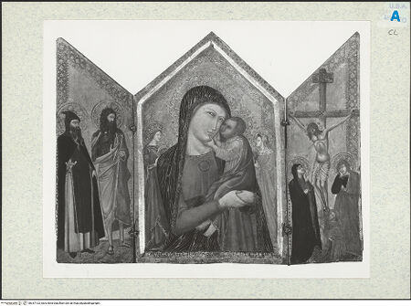 Vorderseite von North Carolina Museum of Art [https://www.deutsche-digitale-bibliothek.de/content/lizenzen/rv-ez/] Madonna mit Kind und Heiligen - , bh347123_recto. Foto.