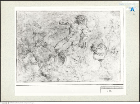 Vorderseite von Villani [https://www.deutsche-digitale-bibliothek.de/content/lizenzen/rv-ez/] Neptun mit Gefolge auf seinem Wagen - , bh348376_recto. Foto.