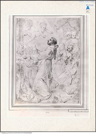 Vorderseite von Royal Collection Enterprises Limited [https://www.deutsche-digitale-bibliothek.de/content/lizenzen/rv-ez/] Das Christuskind erscheint dem Heiligen Antonius von Padua - , bh348578_recto. Foto.