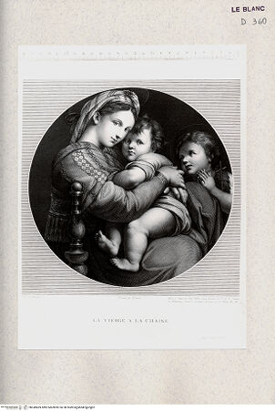 Vorderseite von Veste Coburg [http://creativecommons.org/publicdomain/mark/1.0/] Madonna della Sedia - , bh349869. Foto.