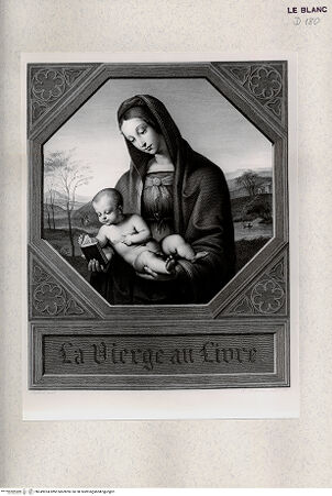 Vorderseite von Veste Coburg [http://creativecommons.org/publicdomain/mark/1.0/] Madonna der Familie Connestabile - , bh349924. Foto.