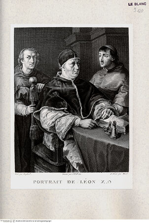 Vorderseite von Veste Coburg [http://creativecommons.org/publicdomain/mark/1.0/] Bildnis Papst Leo X. - , bh349933. Foto.