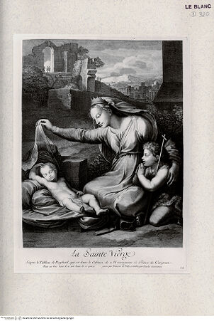 Vorderseite von Veste Coburg [http://creativecommons.org/publicdomain/mark/1.0/] Madonna mit der Krone - , bh349935. Foto.