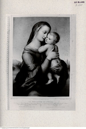 Vorderseite von Veste Coburg [https://www.deutsche-digitale-bibliothek.de/content/lizenzen/rv-ez/] Madonna der Familie Tempi - , bh349939. Foto.