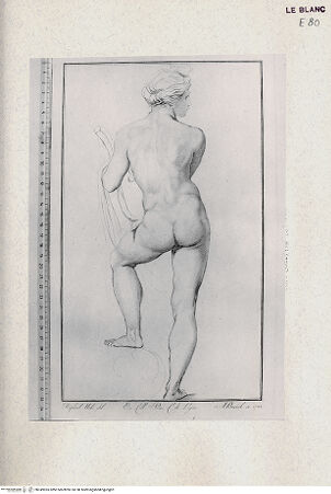 Vorderseite von Veste Coburg [http://creativecommons.org/publicdomain/mark/1.0/] Stehender Apoll (Villa Farnesina) (aus: Catalogue raisonné...1794) - , bh349965. Foto.