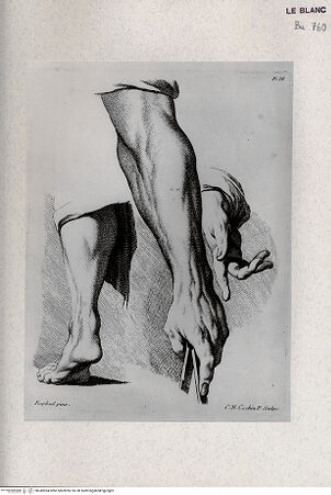 Vorderseite von Veste Coburg [http://creativecommons.org/publicdomain/mark/1.0/] Arm-, Bein- und Handstudien; Details aus der "Schule von Athen" (aus: Méthode pour apprendre de dessin, 1755) - , bh349984. Foto.