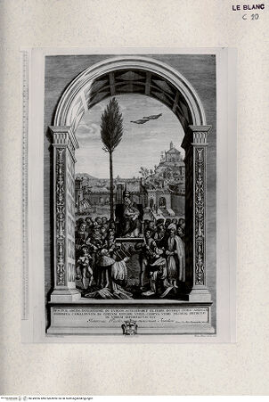 Vorderseite von Veste Coburg [http://creativecommons.org/publicdomain/mark/1.0/] "Geschichte Pius II." in der Libreria Piccolomini, SienaE.Piccolomini in Ancona - , bh349996. Foto.