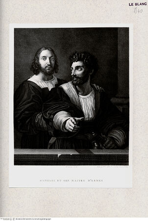 Vorderseite von Veste Coburg [http://creativecommons.org/publicdomain/mark/1.0/] "Raphael und sein Fechtmeister" - , bh350003. Foto.