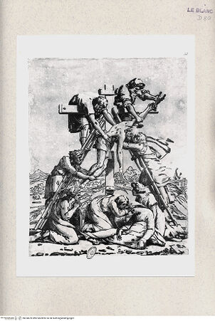 Vorderseite von Biblioteca Apostolica Vaticana [http://creativecommons.org/publicdomain/mark/1.0/] Die Kreuzabnahme (2. Zustand) - , bh350679. Foto.