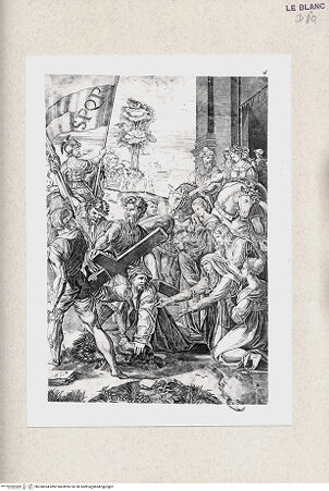 Vorderseite von Biblioteca Apostolica Vaticana [http://creativecommons.org/publicdomain/mark/1.0/] "Lo spasimo di Sicilia"; Kreuztragung - , bh350694. Foto.