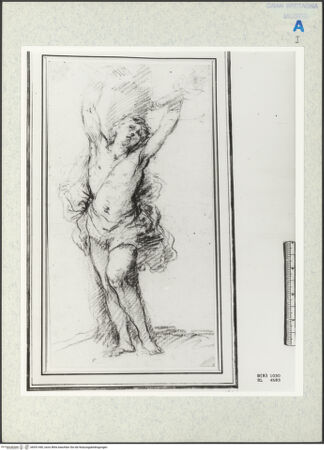 Vorderseite von Royal Collection Enterprises Limited [https://www.deutsche-digitale-bibliothek.de/content/lizenzen/rv-ez/] Der heilige Sebastian - , bh351440_recto. Foto.