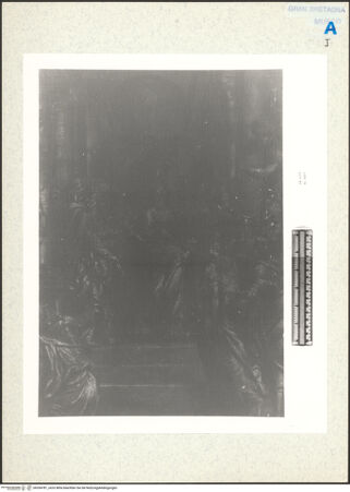 Vorderseite von Royal Collection Enterprises Limited [https://www.deutsche-digitale-bibliothek.de/content/lizenzen/rv-ez/] Christus und die Ehebrecherin - , bh354781_recto. Foto.