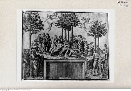 Vorderseite von Istituto Nazionale per la Grafica [http://creativecommons.org/publicdomain/mark/1.0/] Der Parnass - , bh355223. Foto.