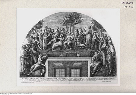 Vorderseite von Istituto Nazionale per la Grafica [http://creativecommons.org/publicdomain/mark/1.0/] Der Parnass - , bh355232. Foto.