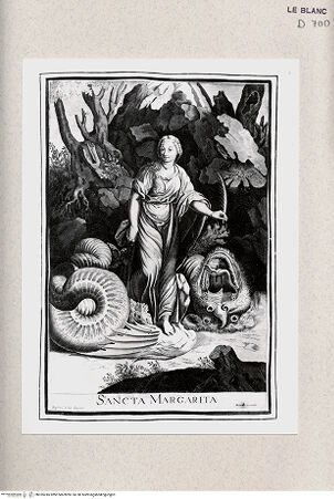 Vorderseite von Istituto Nazionale per la Grafica [http://creativecommons.org/publicdomain/mark/1.0/] Die heilige Margarethe - , bh355245. Foto.