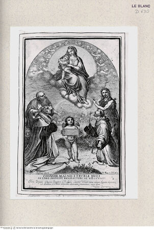 Vorderseite von Istituto Nazionale per la Grafica [http://creativecommons.org/publicdomain/mark/1.0/] "Madonna di Foligno" - , bh355253. Foto.