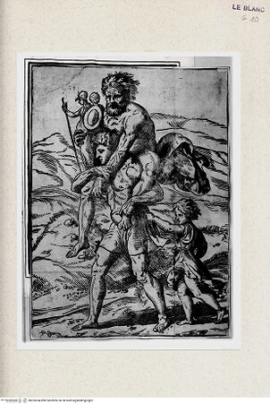 Vorderseite von Istituto Nazionale per la Grafica [http://creativecommons.org/publicdomain/mark/1.0/] Aeneas und Anchises - , bh355264. Foto.
