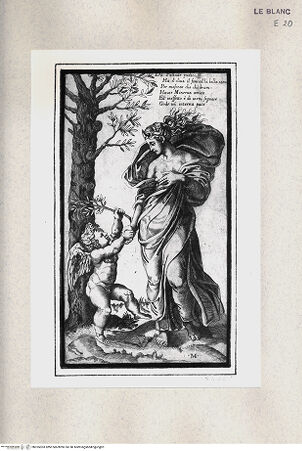 Vorderseite von Istituto Nazionale per la Grafica [http://creativecommons.org/publicdomain/mark/1.0/] Die Versöhnung von Minerva und Cupido - , bh355303. Foto.