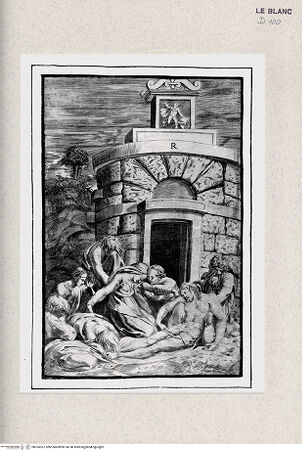 Vorderseite von Istituto Nazionale per la Grafica [http://creativecommons.org/publicdomain/mark/1.0/] Christus am Grab - , bh355307. Foto.