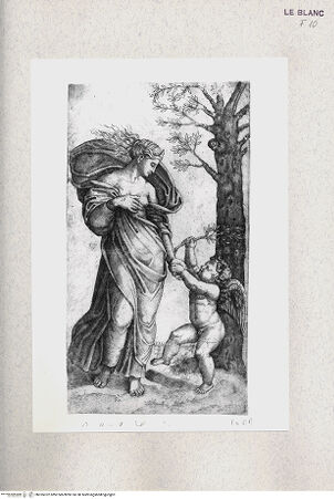 Vorderseite von Istituto Nazionale per la Grafica [http://creativecommons.org/publicdomain/mark/1.0/] Die Versöhnung von Minerva und Cupido - , bh355322. Foto.