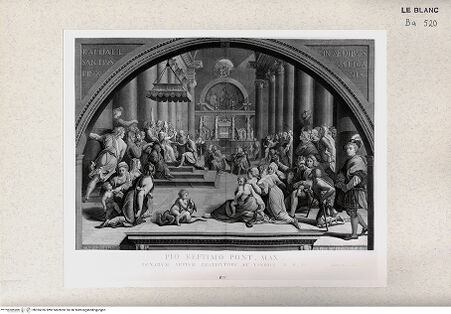 Vorderseite von Istituto Nazionale per la Grafica-Calcografia [http://creativecommons.org/publicdomain/mark/1.0/] Die Schenkung Roms - , bh355326. Foto.