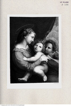Vorderseite von Istituto Nazionale per la Grafica [http://creativecommons.org/publicdomain/mark/1.0/] "Madonna della tenda" - , bh355327. Foto.