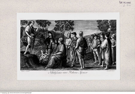 Vorderseite von Istituto Nazionale per la Grafica [http://creativecommons.org/publicdomain/mark/1.0/] Die Predigt Johannes des Täufers - , bh355332. Foto.